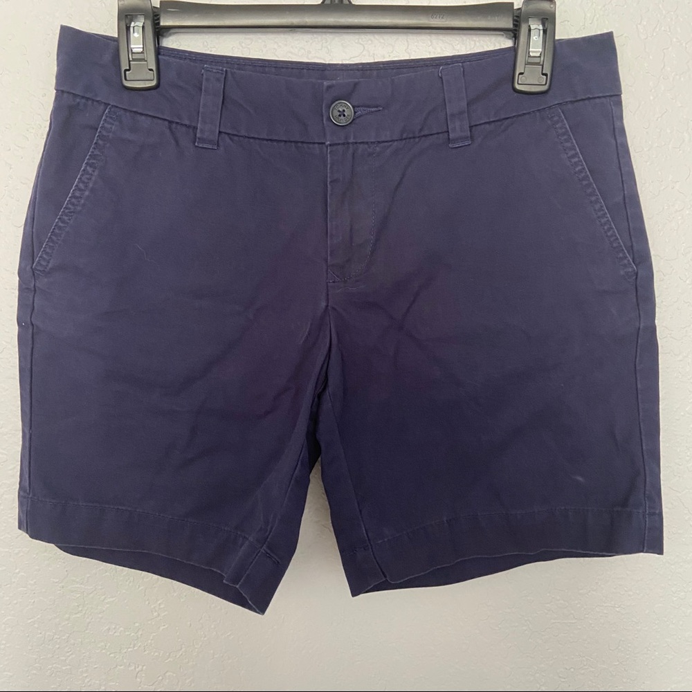 Tommy Hilfiger Size 4 Khaki Chino Shorts Blue